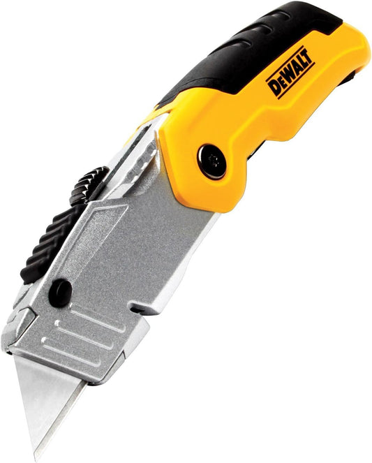 DeWalt DWHT10035L Folding Retractable Utility Knife 6 Inches Retractable Blade