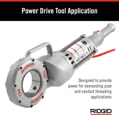 RIDGID 41935 Model 700 Hand-Held 115 Volt Power Drive 1/8 to 2 Inch Pipe Capacity