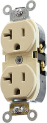 Leviton 5362-SI Duplex Receptacle Contractor Pack Industrial Grade 20A 125V