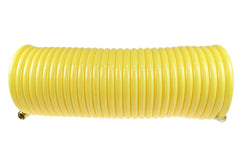 Coilhose Pneumatics N14-25 Coiled Nylon Air Hose 25-Foot Length 1/4-Inch ID with 1/4-Inch Rigid Fittings