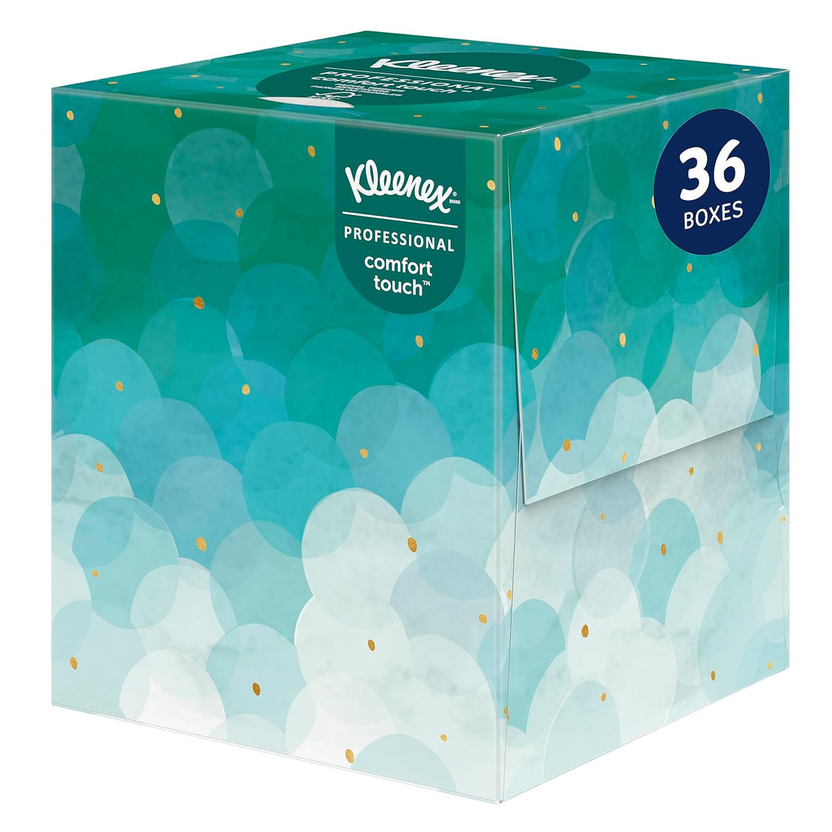 Kleenex 21270 Professional Facial Tissue Cube for Business 90 Tissues Box 36 Boxes Case