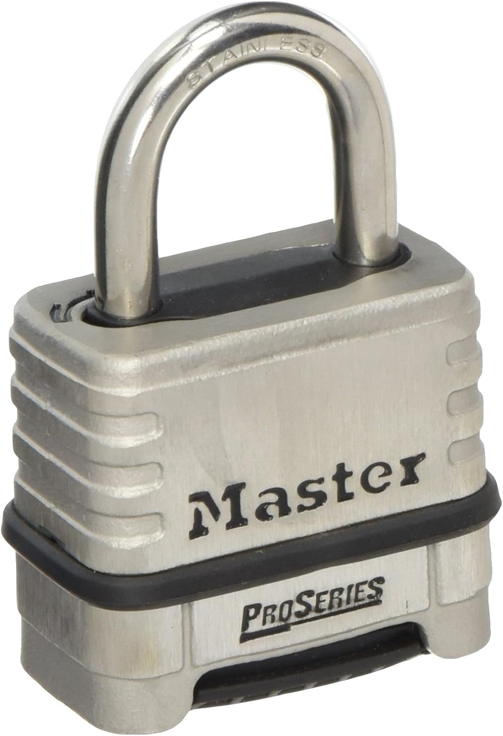 Master Lock 1174D Padlock 1.5 x 2.2 x 3 Stainless Steel