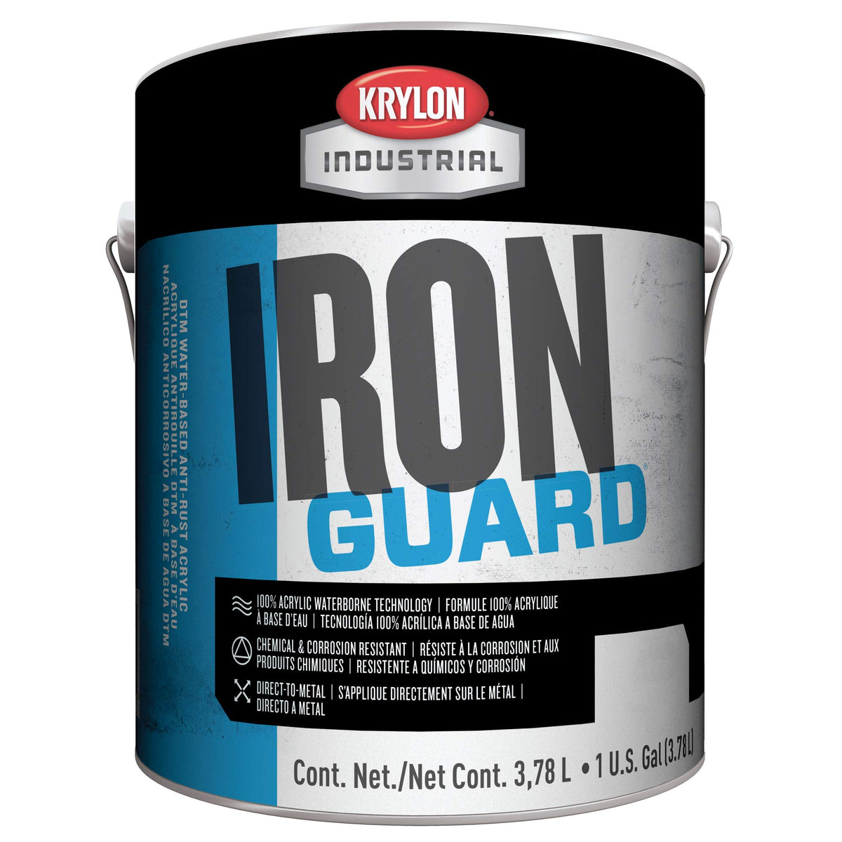 Krylon K11044001 Iron Guard Acrylic Enamel Safety Green