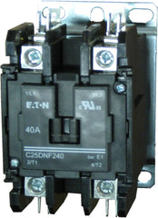 Eaton C25DNF240B Contactor 240 Volts 40 Amps 2 Pole