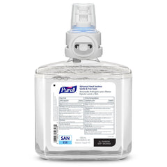 Purell 7751-02 Advanced Hand Sanitizer Gentle & Free Foam ES8 Refill Fragrance Free 1200 ml Pack of 2