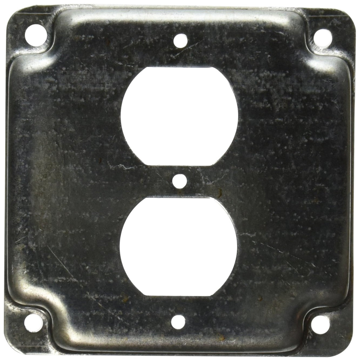 Raco 902C 4 Square Duplex Cover Exposed Work - 4-1/8 in x 4-1/8 in