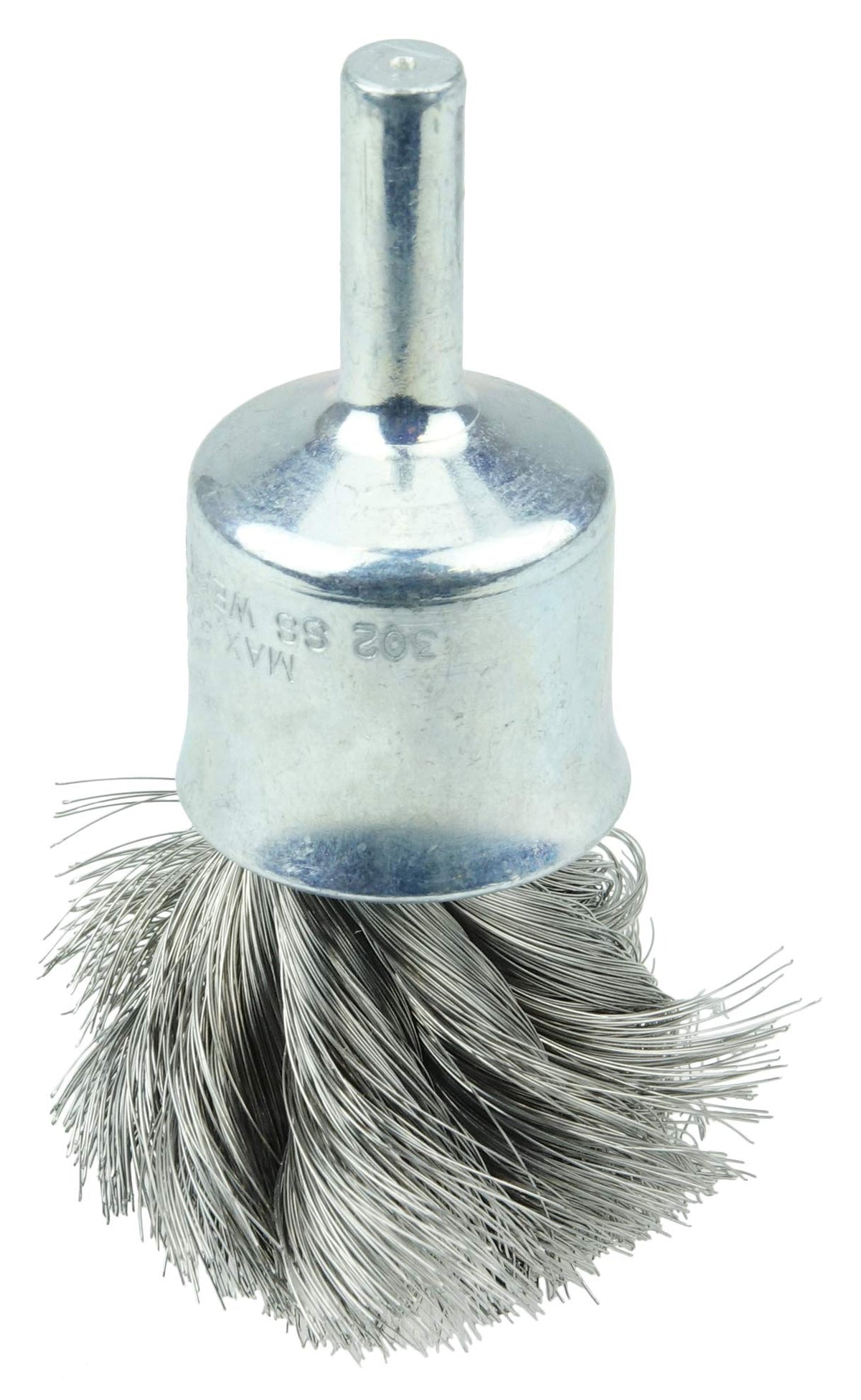 Weiler 10211 3/4 Knot Wire End Brush .0104 Stainless Steel Fill (Pack of 10)