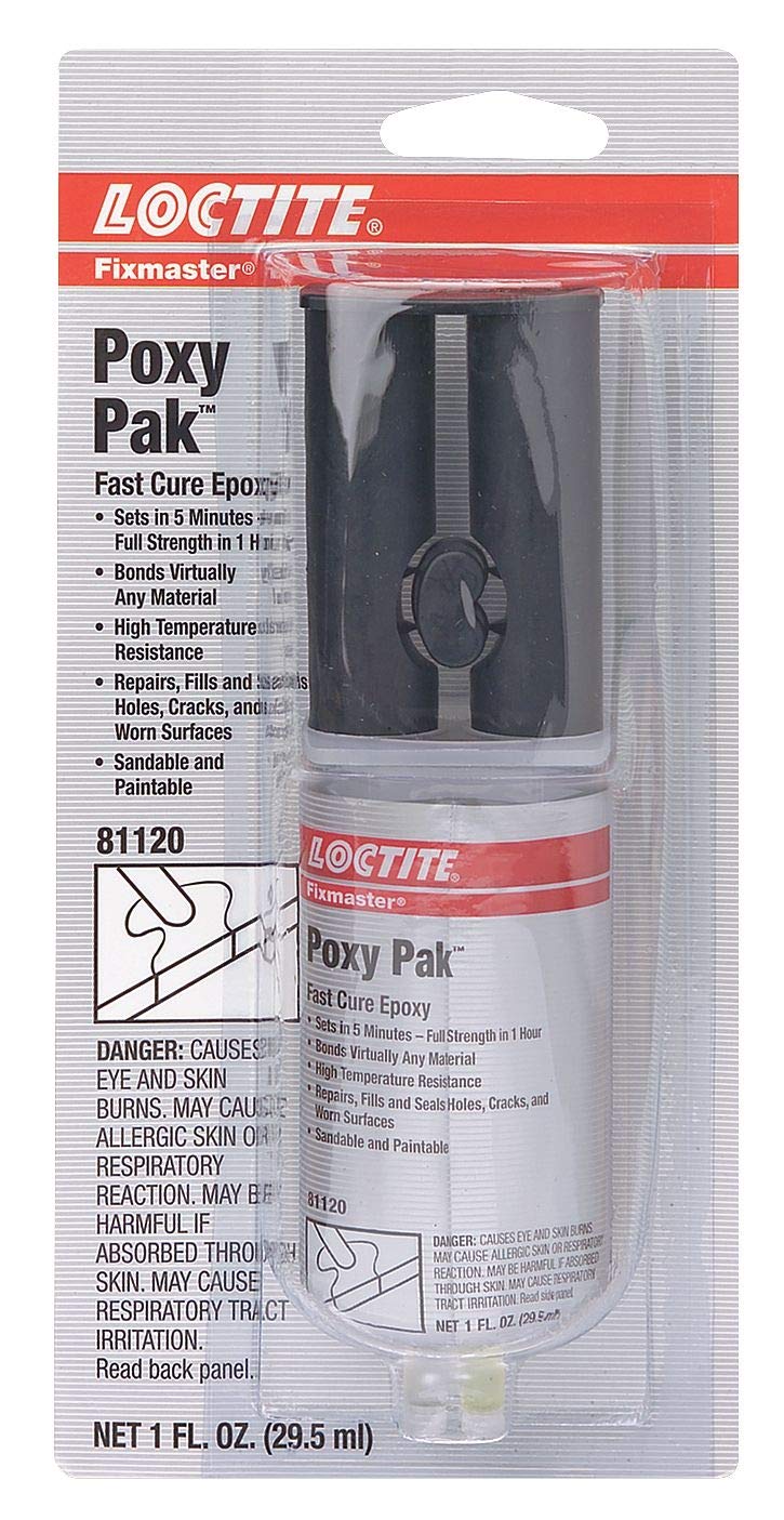 Loctite Epoxy Adhesive 1324007 Syringe 1 Oz Clear Fast Cure