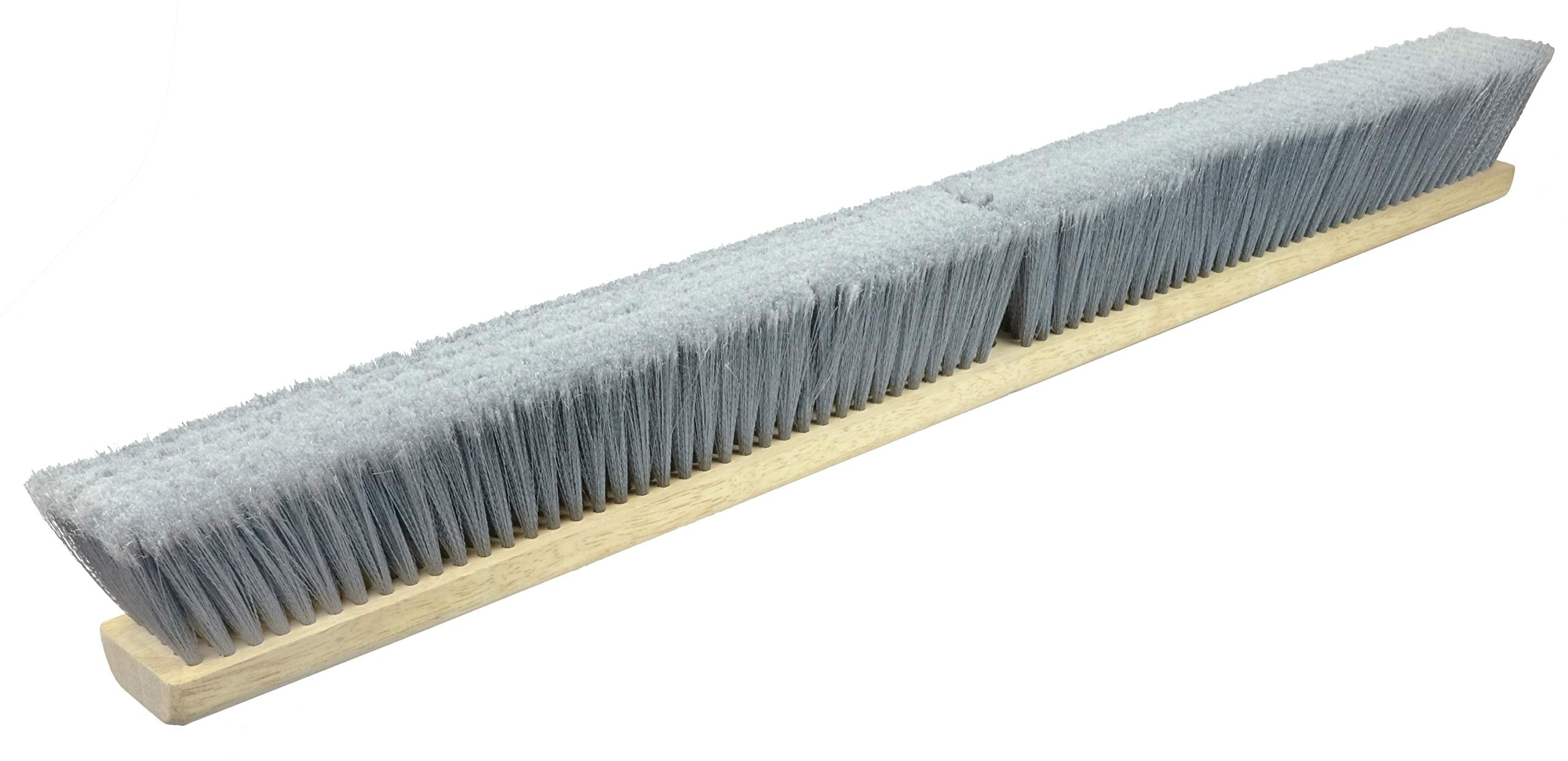 Weiler 42098 Fine Sweep Floor Brush 36 Inch Flagged Silver Polystyrene Fill Includes Brace