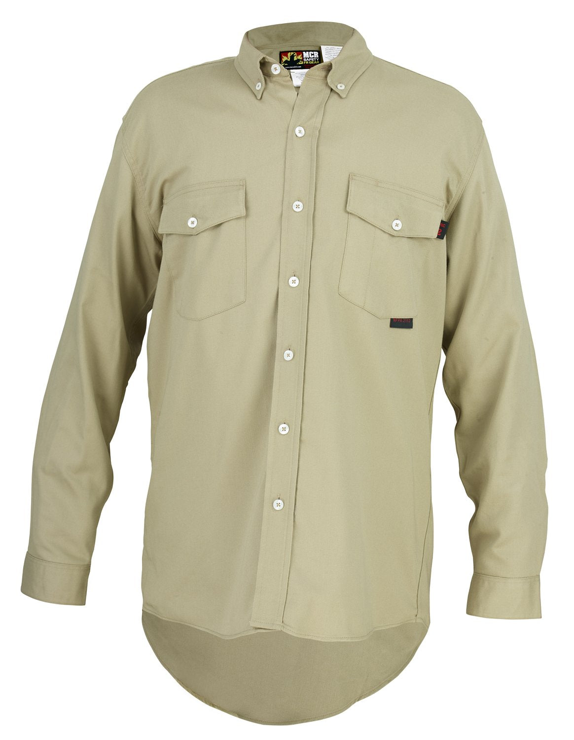 MCR Safety S1TX4T FR Work Shirt Power 4X-Large Tan