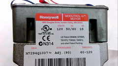 Honeywell M7294Q1007 120V Modulating Non-spring Return Valve Actuator 300 lb-in Torque