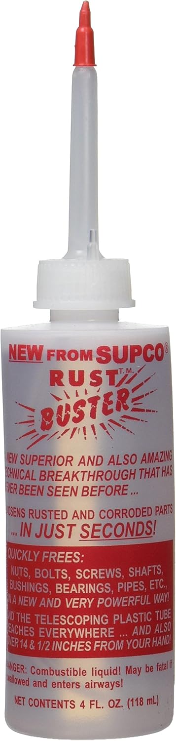 Supco MO44 Rust Buster Liquid Penetrating Oil 4 Oz