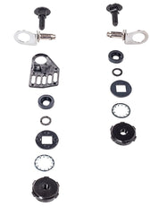 MSA 456667 Metal Instant Release Attachment with Stop (A, B, C, D, E, F) Without Lugs