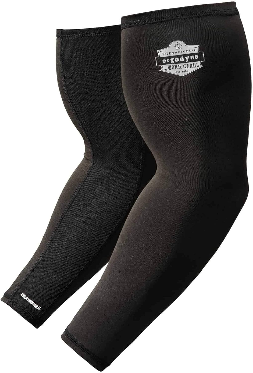 Ergodyne 12383 Chill-Its 6690 Cooling Arm Sleeves - Medium - Black