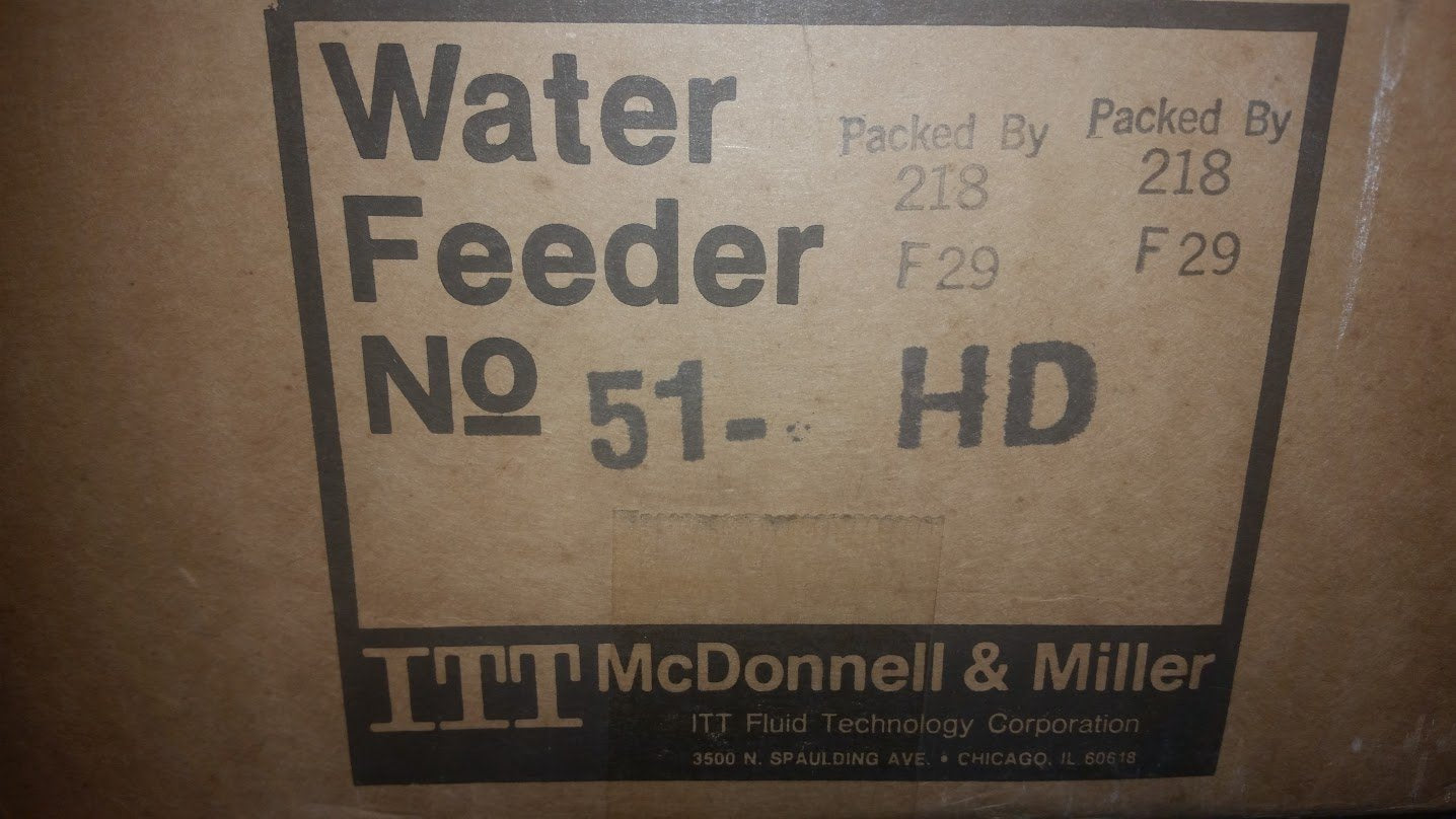 Mcdonnell & Miller 51-HD Mechanism Head -51