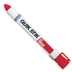 Markal 61049 Quik Stik Solid Paint Marker Red Pack of 12