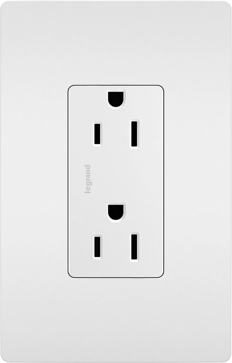 Pass & Seymour 885TRW Legrand Radiant 15A Decorator Tamper-Resistant Receptacle