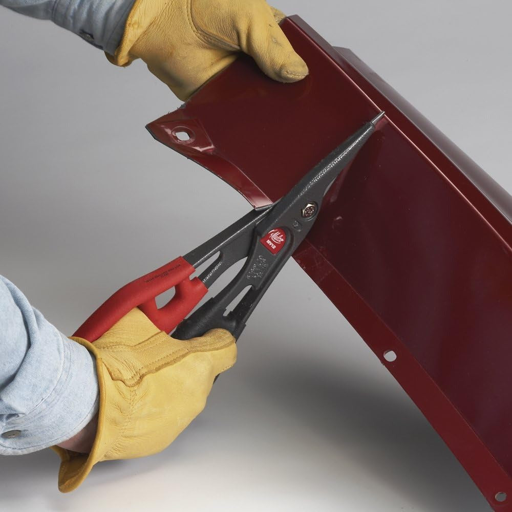 MALCO Malco MV12 Andy 12 In. Vinyl Cutting Tin Straight Combination Snips
