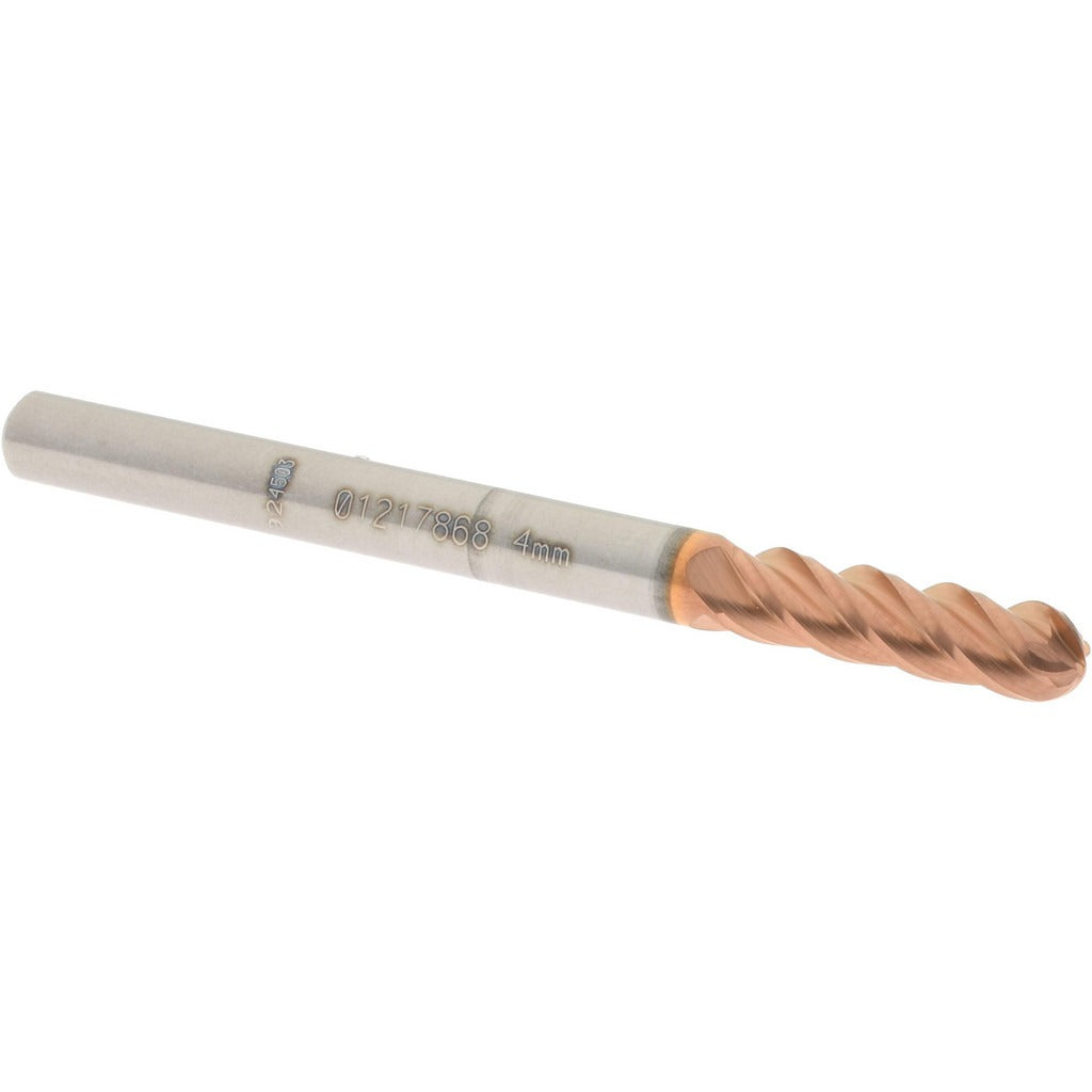 ACCUPRO Accupro 12184587 Ball End Mill 0.1575 in 4 Flute Carbide