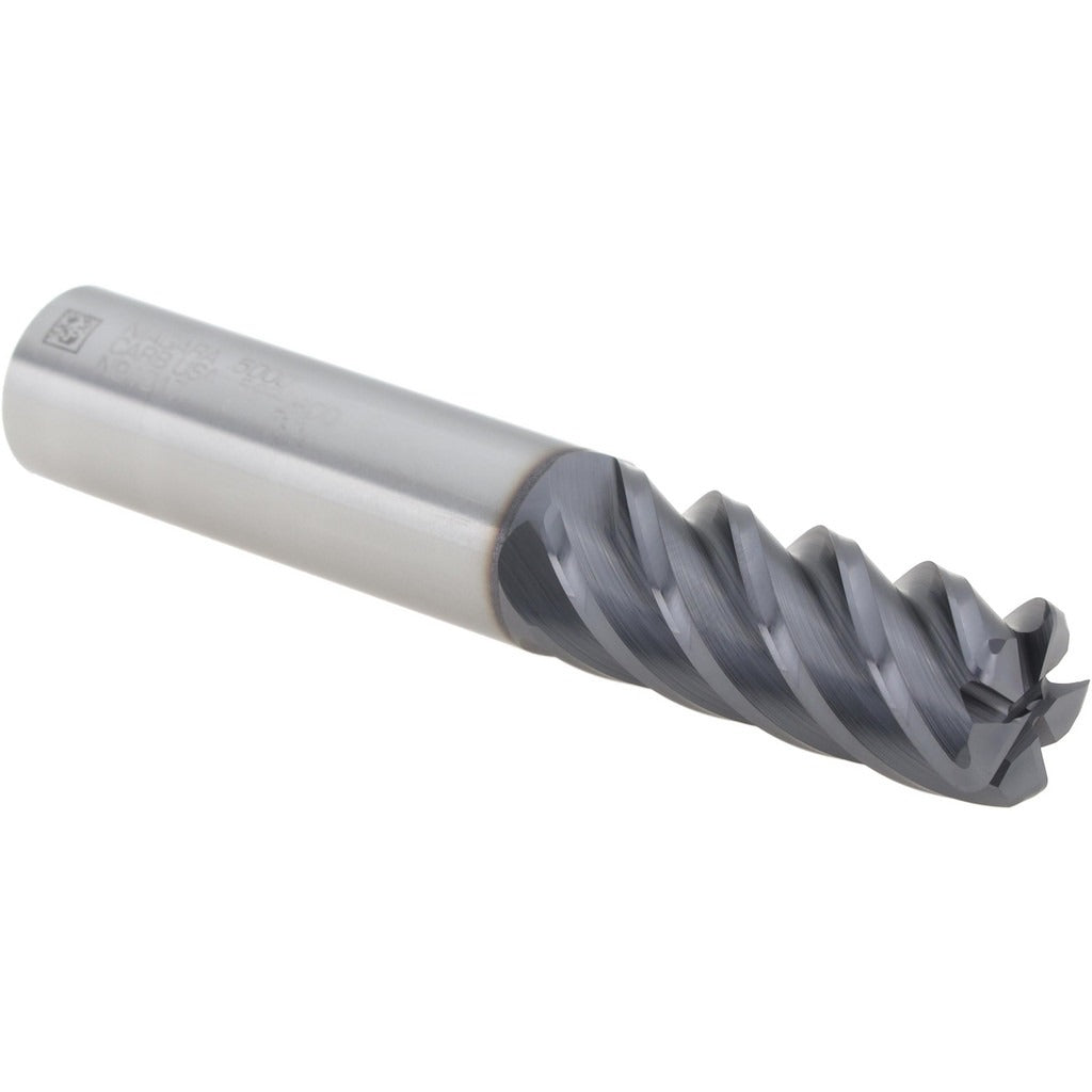 SECO TOOLS Seco 17007036 Corner Radius End Mill 1/2 in 5 Flute Altin