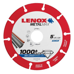 LENOX 1972922 7/8 x 5 in. Angle Grinder Cut-Off Wheel