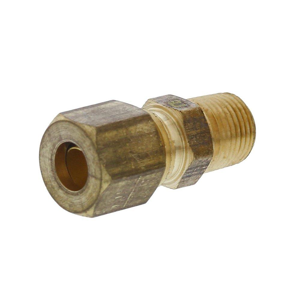 Jones Stephens C74058LF 1/4 x 1/8 in. Compression x Male Brass Connector