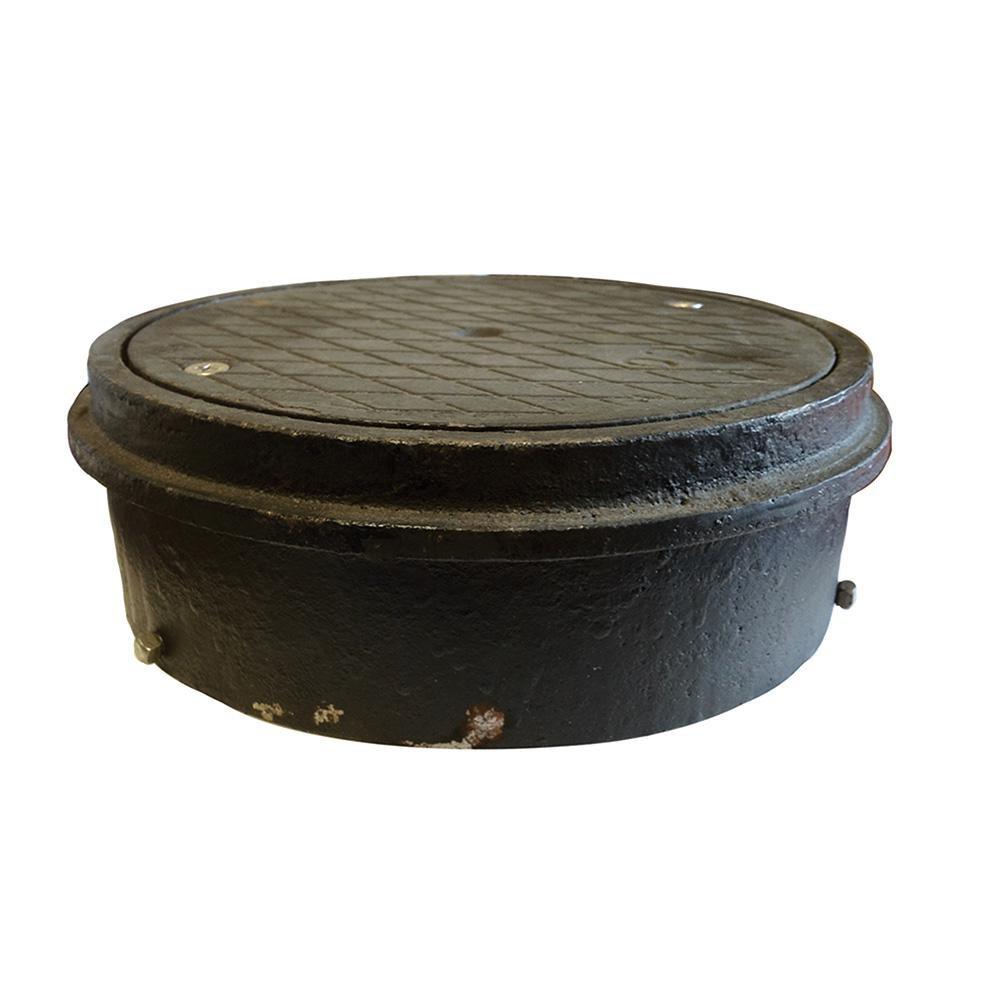 Jones Stephens C33088 6 In. Cast Iron Top with Adjustable Access Cover