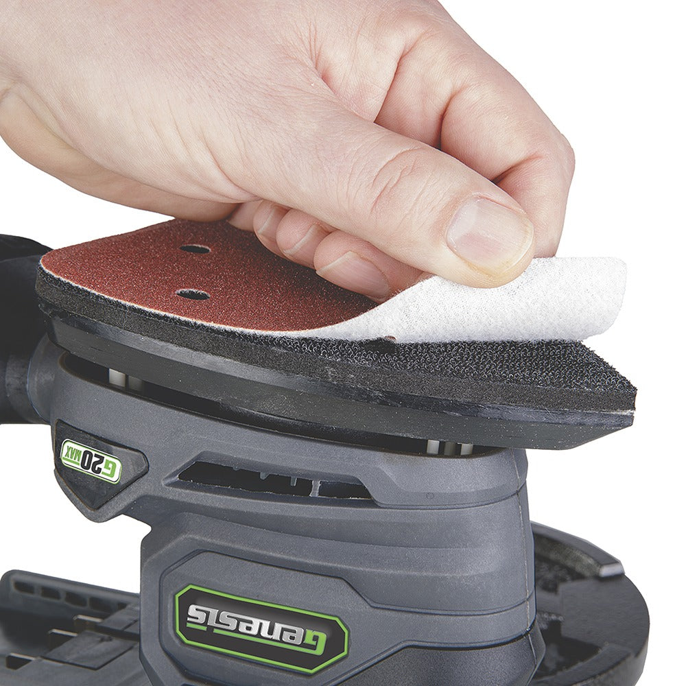GENESIS Genesis GLDS20B 20V Corner/Detail Sander 20V (5.5 in x 5.5 in x 3.15 in)