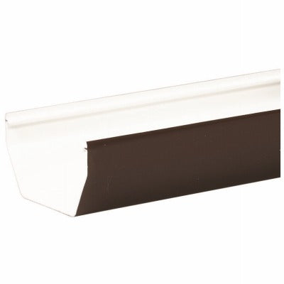 AMERIMAX Amerimax Home Products T1573 Vinyl Gutter 5x10 Ft Brown