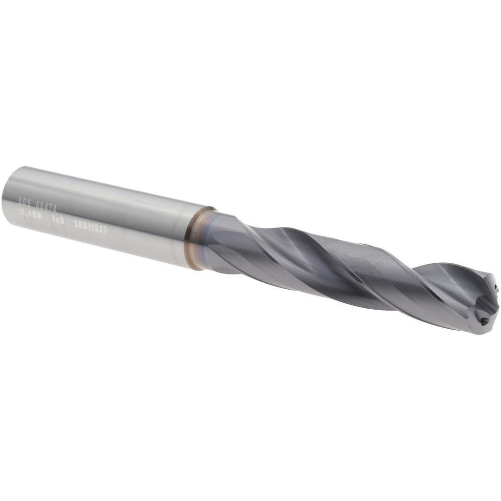 KYOCERA SGS PRECISION TOOLS Sgs 66474 Screw Machine Drill Bit 10.40mm Carbide