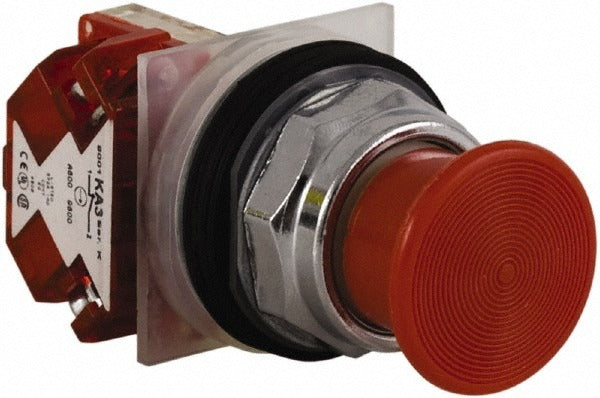 SCHNEIDER ELECTRIC Schneider Electric 9001KR24RH6 Push-button Switch 600V