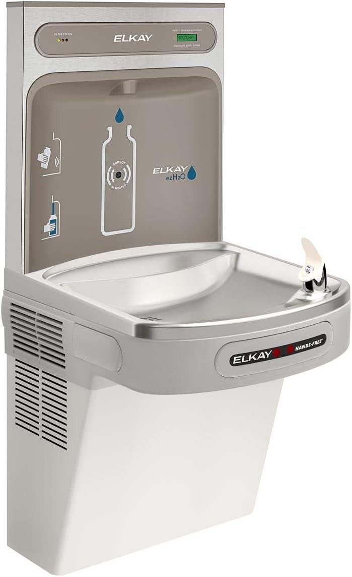 ELKAY Elkay LZO8WSLK ezH2O Bottle Filling Station and Cooler 115V 370W (Single Station) 51300C