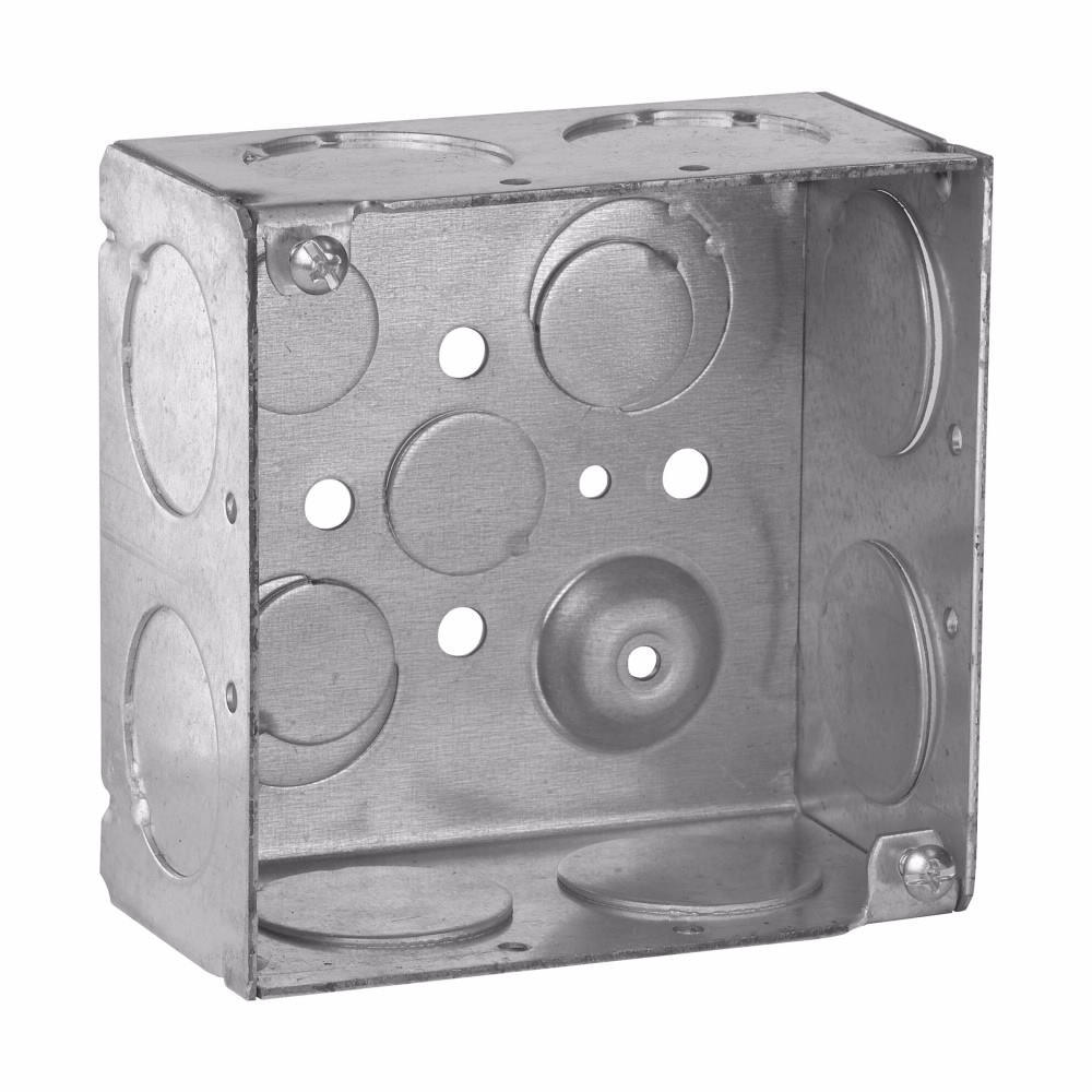 Crouse-Hinds TP436 Square Outlet Box 30.3 Cubic Inch