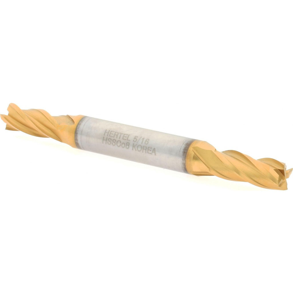 HERTEL Hertel E4053020 Square End Mill 5/16 in 4 Flute Cobalt