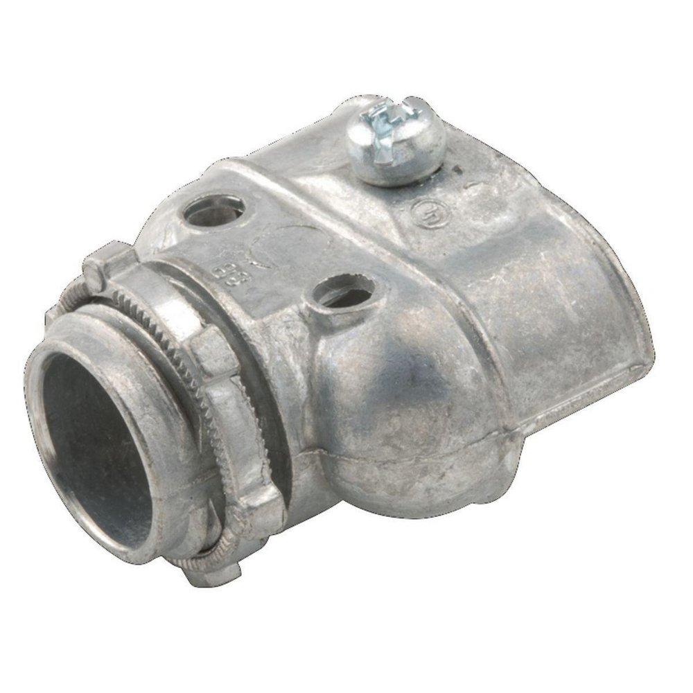 RACO 2611 3/8 in. Uninsulated Die Cast Zinc Connector