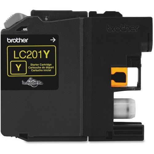 BROTHER Brother BRTLC201Y Yellow Ink Cartridge 260 Page Yield