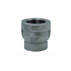 Anvil 0310542006 Reducing Coupling: Malleable Iron, 3/4 in x 3/8 in Pipe Size, Female NPT x Female NPT