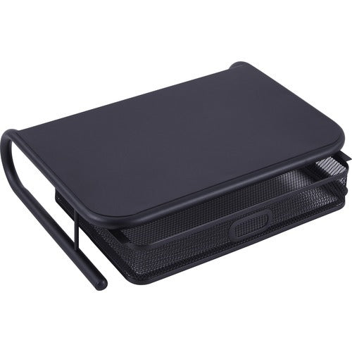 LORELL Lorell LLR84147 Steel Mesh Monitor Stand Pullout Drawer