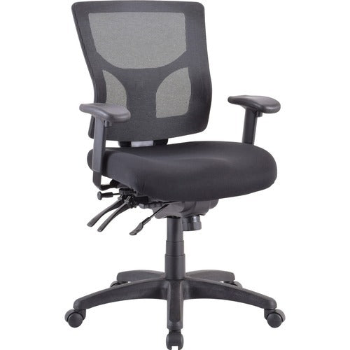 LORELL Lorell LLR62001 Midback Executive Chair Mesh Back