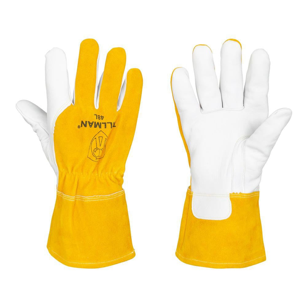 TILLMAN Tillman 48S Welding Mig Glove Small Yellow White