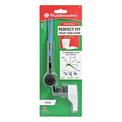 FLUIDMASTER Fluidmaster Inc 640 White Perfect Fit Tank Lever
