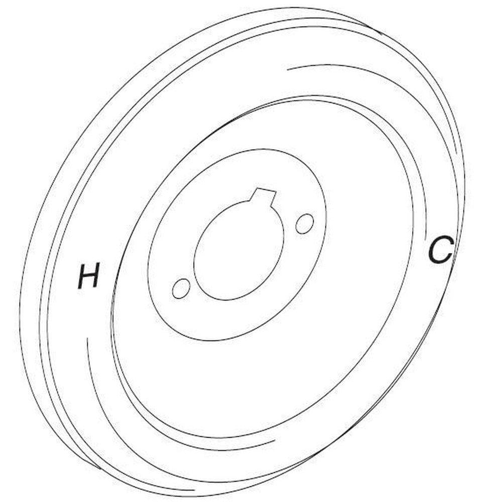 MOEN Moen 97491 Monticello escutcheon (1 ea) M97491