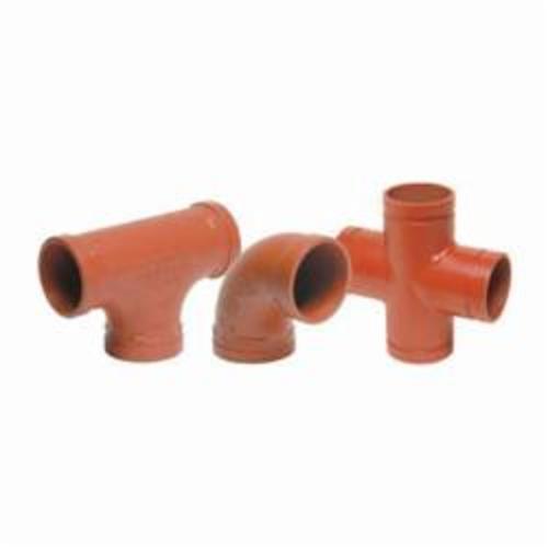 Anvil 390010106 FIG 74 Coupling 6 in Grooved Ductile Iron Rust Inhibiting Orange Painted