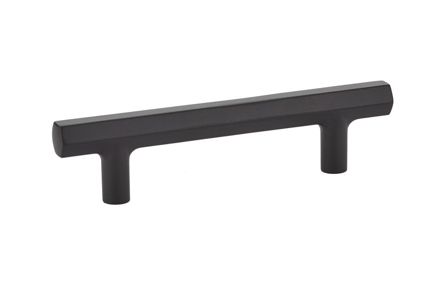 EMTEK Emtek 86459US19 Mod Hex Cabinet Pull Flat Black