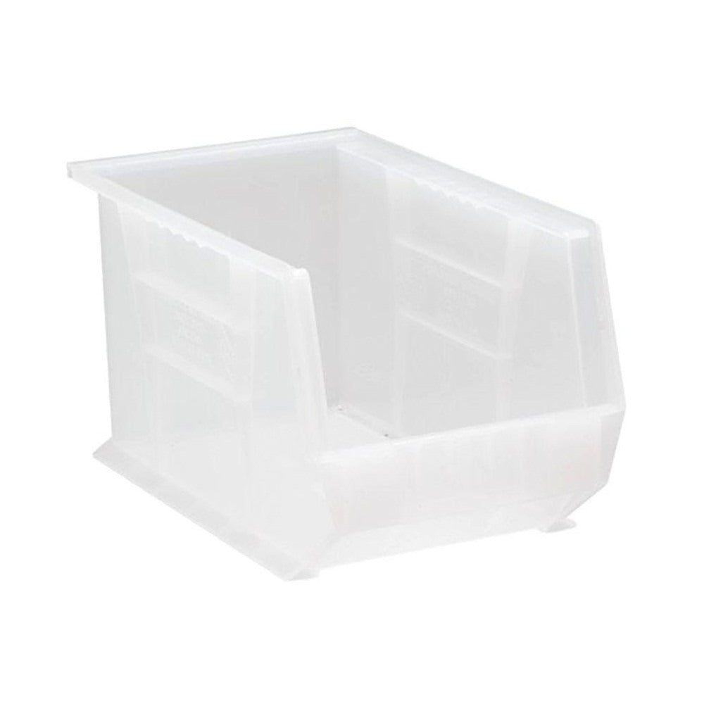 QUANTUM STORAGE SYSTEMS Quantum Storage QUS242CLCS Hopper Stacking Bin Clear 12-pack