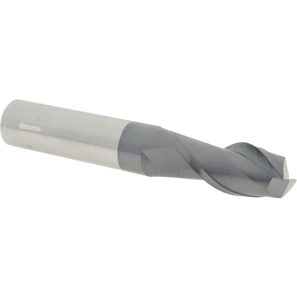 ACCUPRO Accupro 12181802 Square End Mill 1 in 2 Flute Carbide Altin