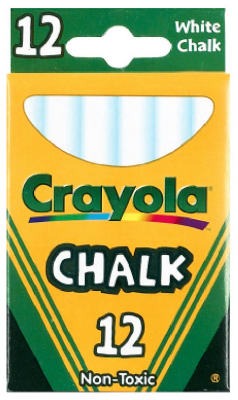 CRAYOLA Crayola Llc 51-0320 White Chalk 12 Count