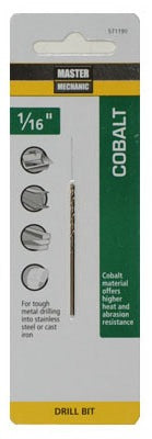 DISSTON CO Disston Company 571190 Cobalt Hss Drill Bit 1/16 Inch