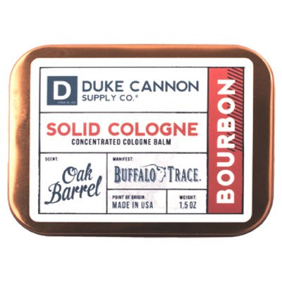 DUKE CANNON Duke Cannon SCBOURBON1 Solid Cologne 1.5 Oz Bourbon