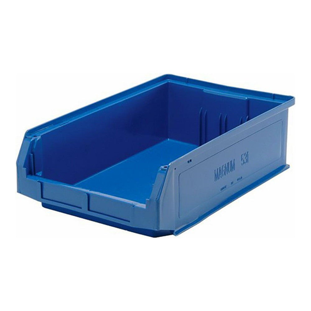 QUANTUM STORAGE SYSTEMS Quantum Storage QMS531BL Hopper Stacking Bin Blue 80 Lb